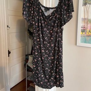Black Floral Forever 21 dress Size 3X